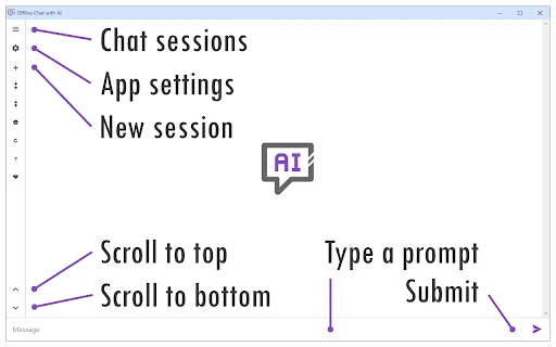 Offline Chat with AI - Chrome Extension - AI Tool Ocean