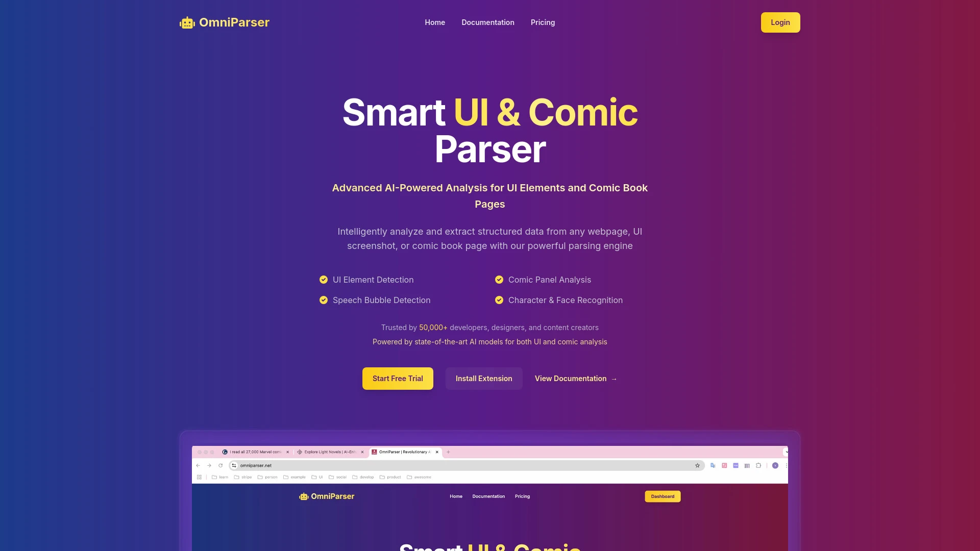 OmniParser - AI Tool Ocean