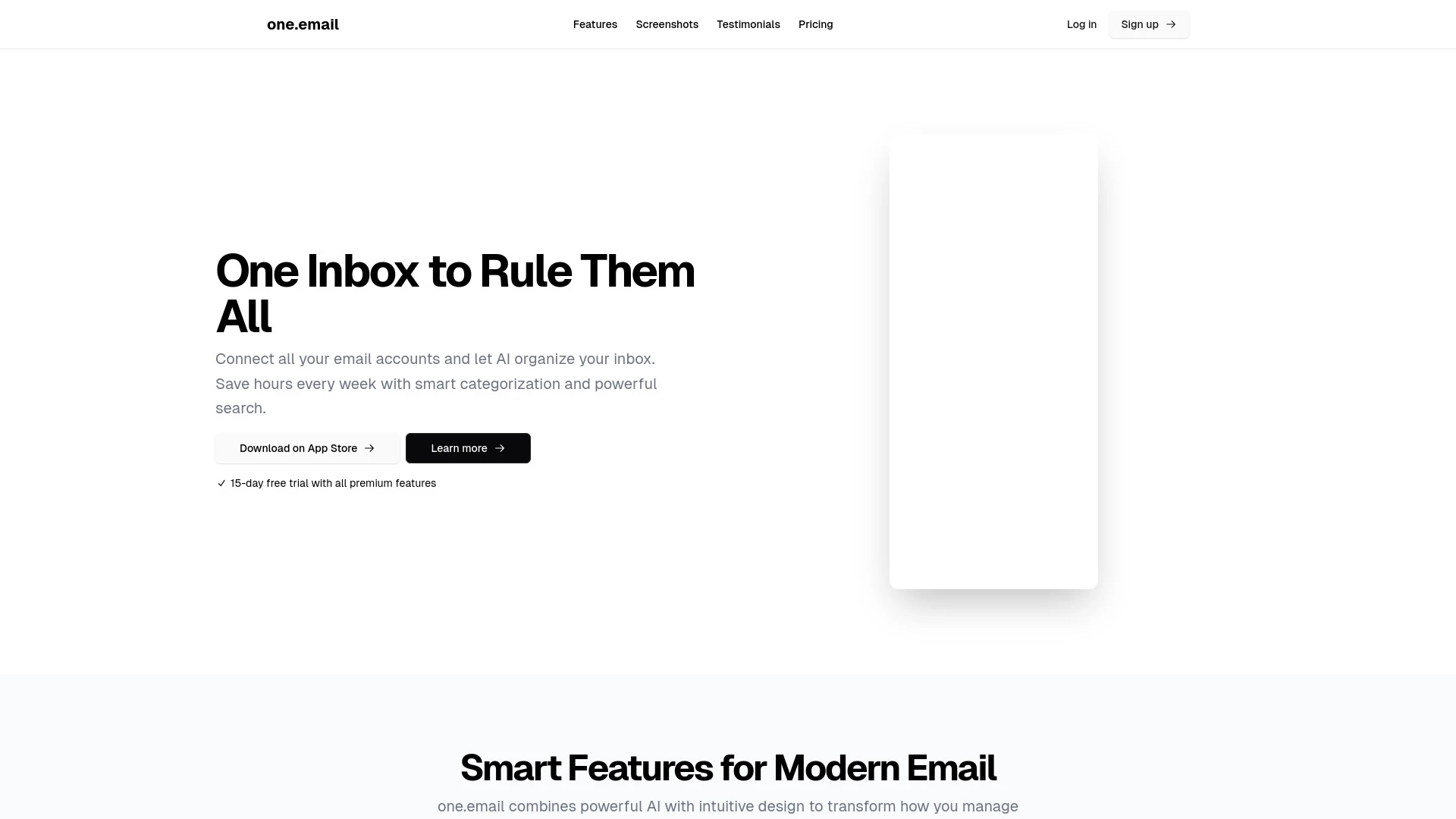 one.email - AI Tool Ocean