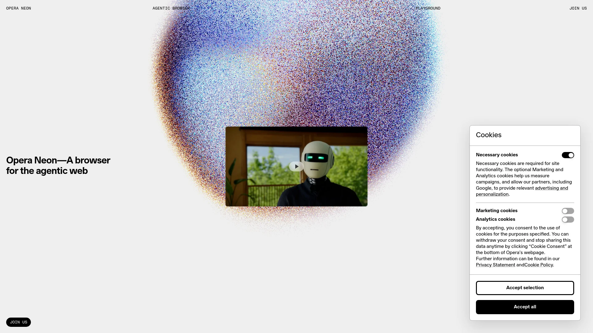 Opera Neon - AI Tool Ocean