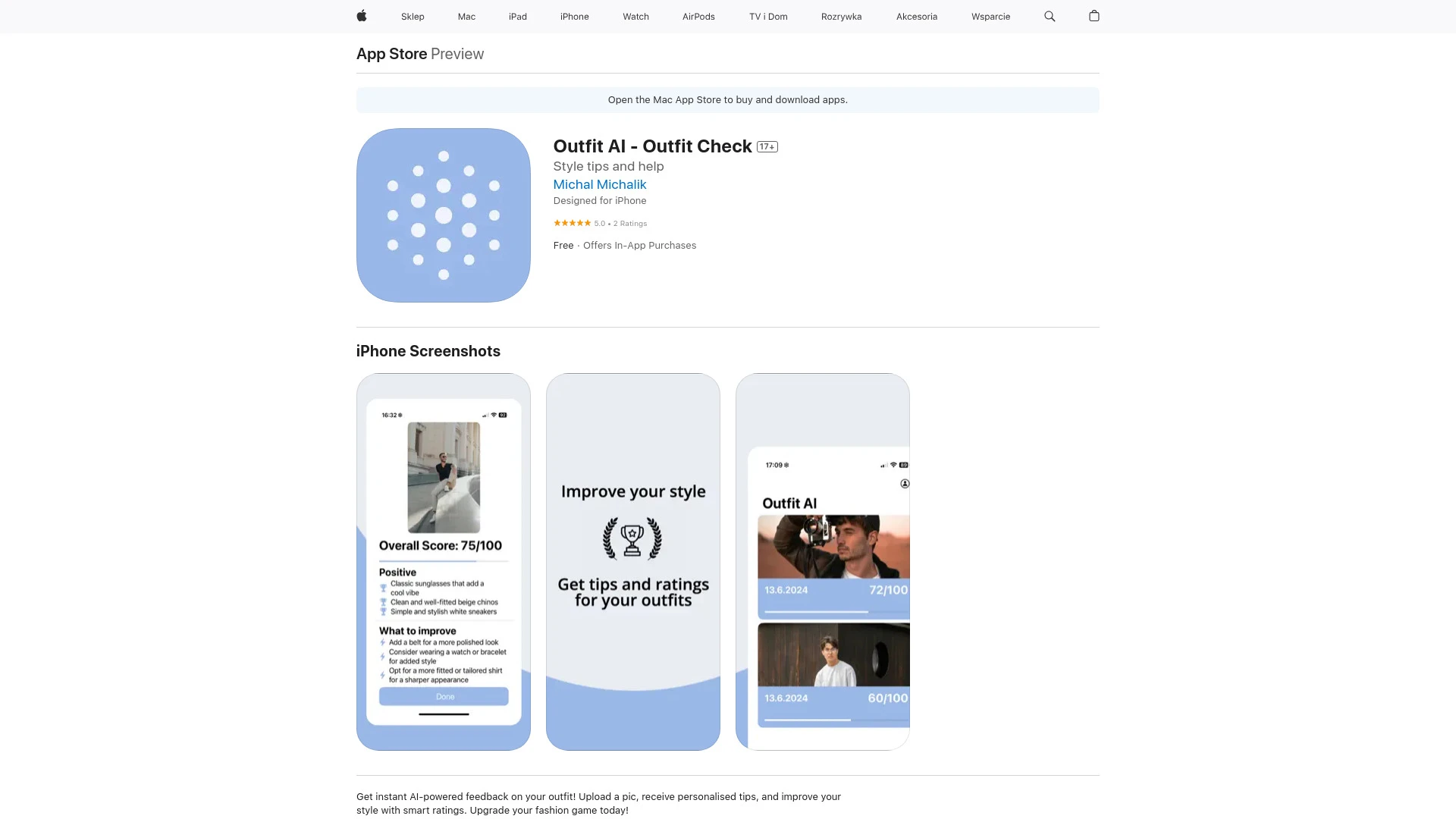 Outfit AI - Outfit Check - AI Tool Ocean