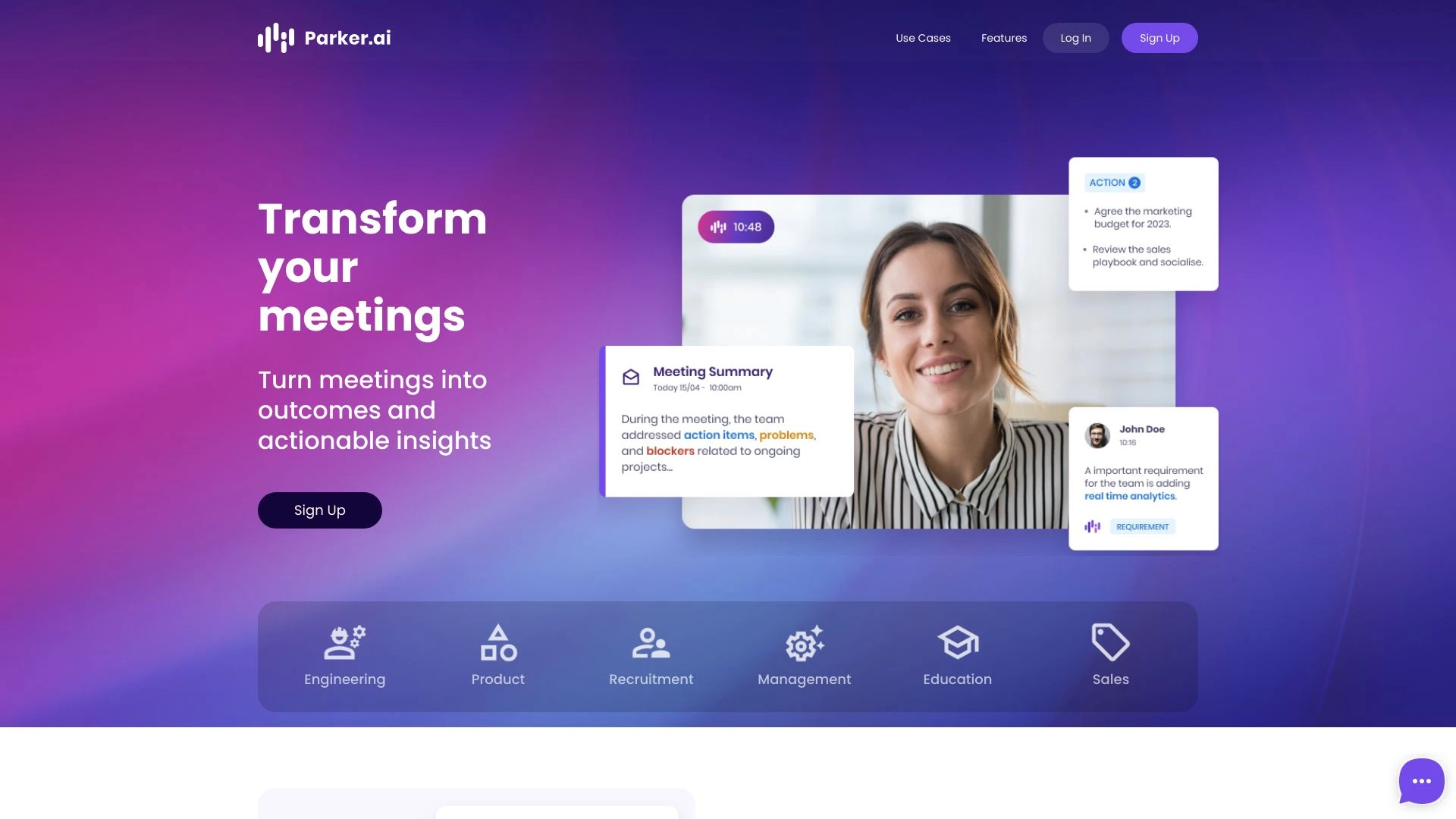 Parker.ai - AI Tool Ocean