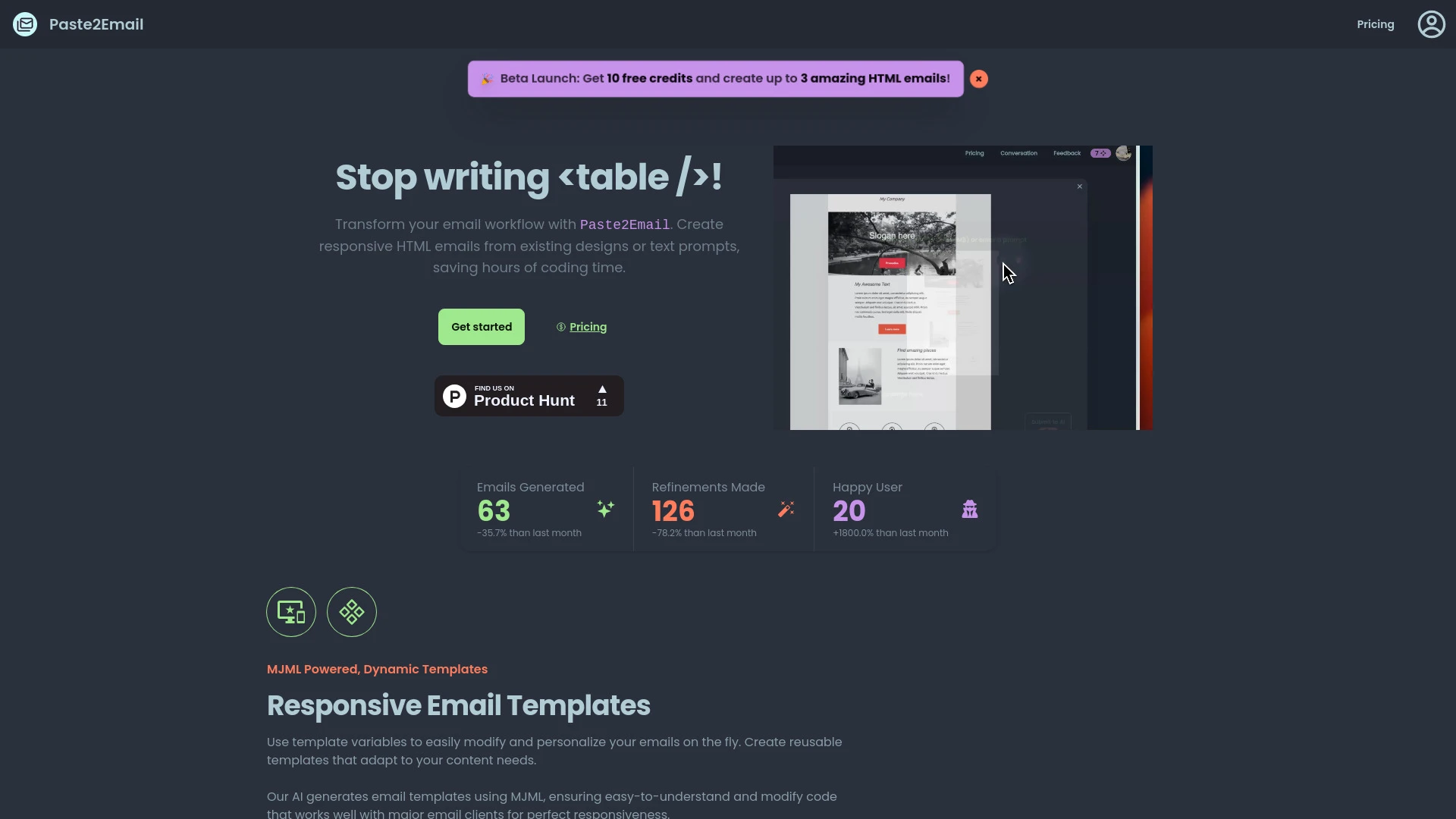 Paste2Email - AI Tool Ocean