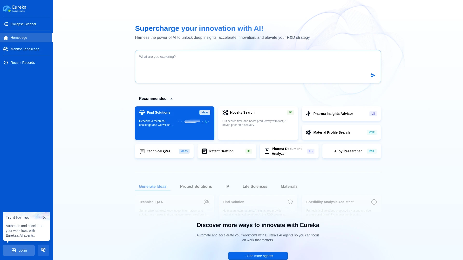 Patsnap Eureka - AI Tool Ocean
