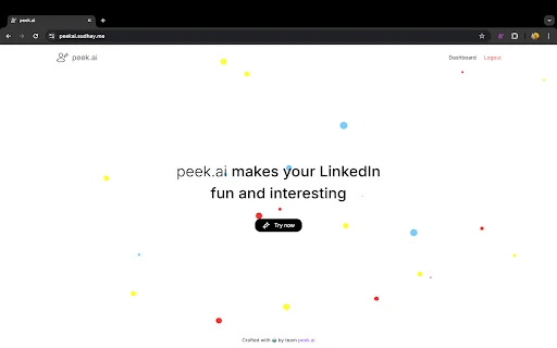 Peek.ai - Chrome Extension - AI Tool Ocean