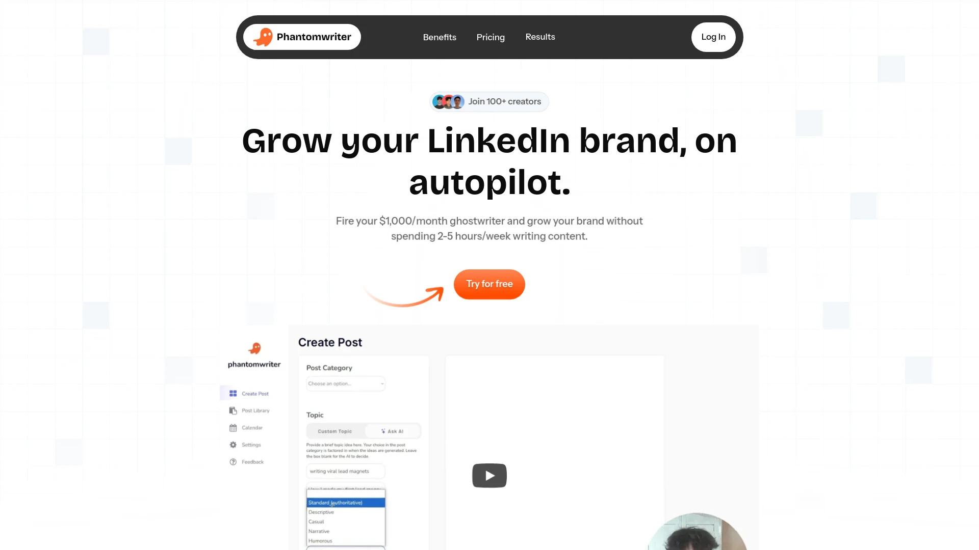 Phantomwriter - AI Tool Ocean