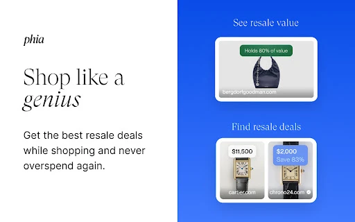 Phia - Chrome Extension - AI Tool Ocean