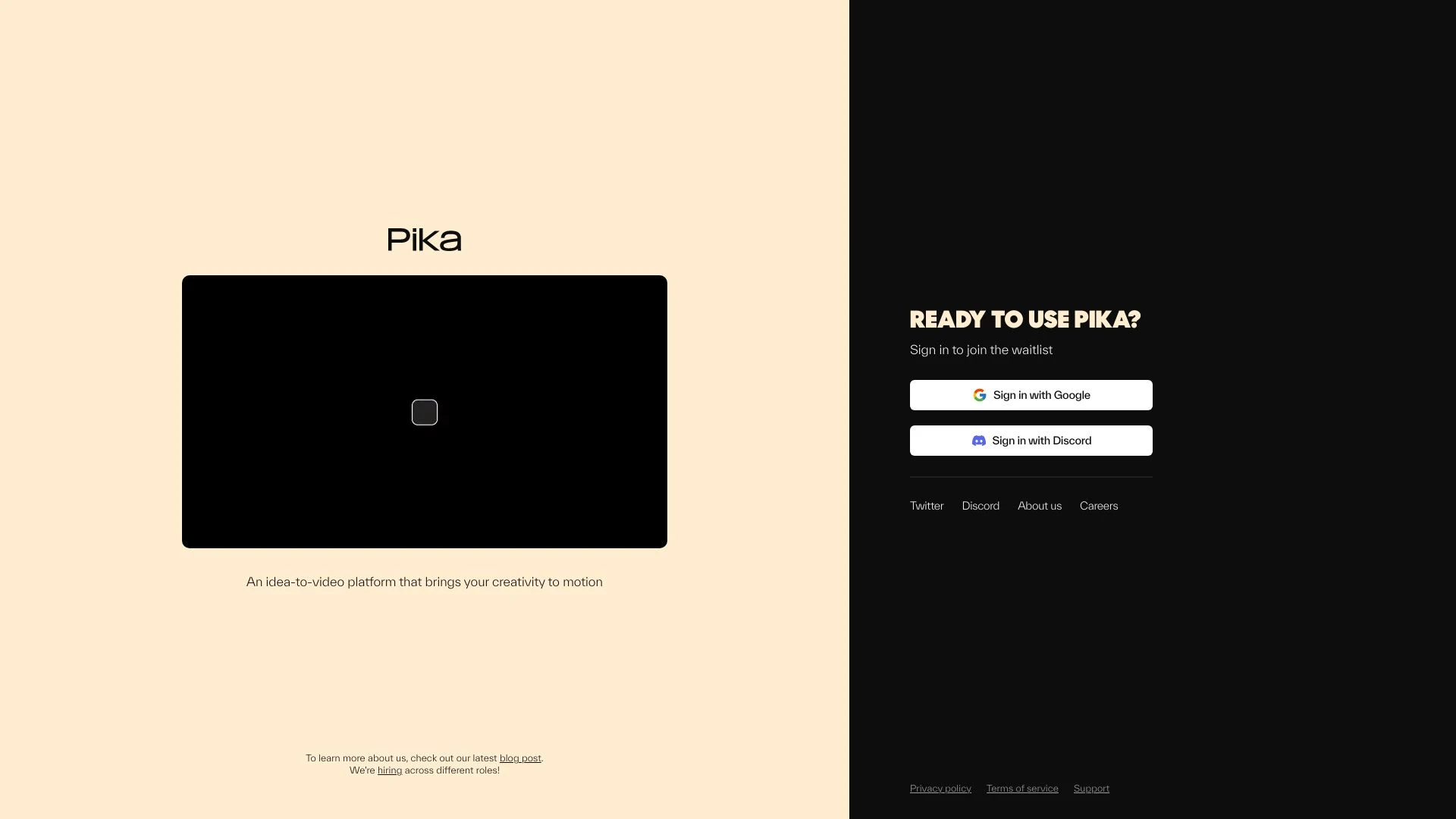 Pika - AI Tool Ocean