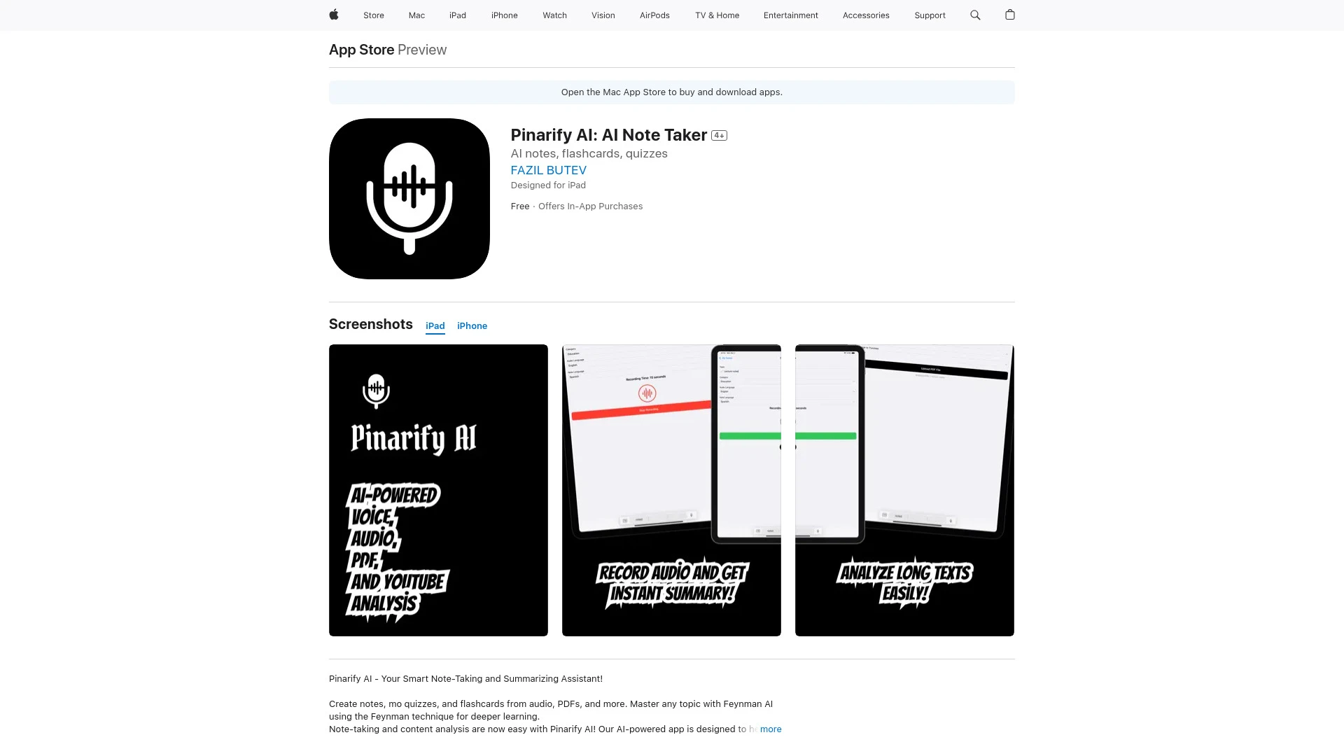 Pinarify AI - AI Tool Ocean