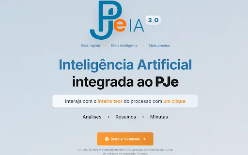 PJeIA - Chrome Extension - AI Tool Ocean
