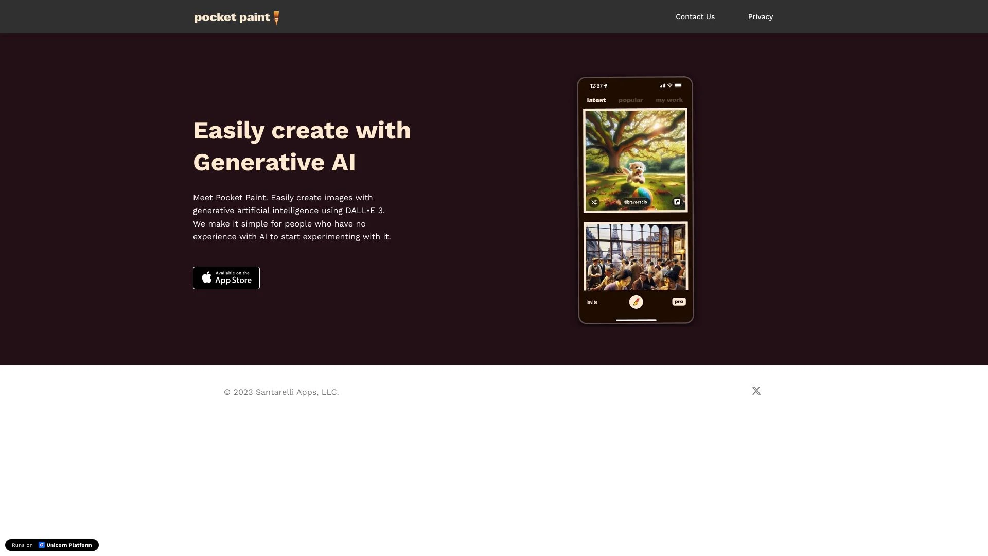 Pocket Paint - AI Tool Ocean