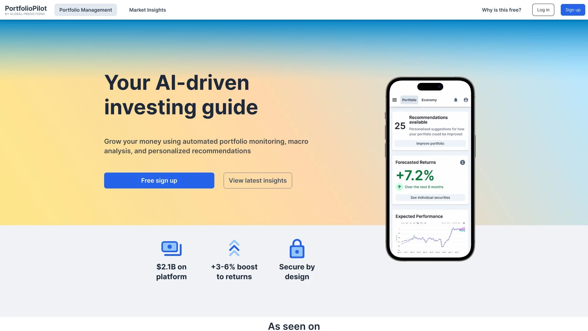 PortfolioPilot - AI Tool Ocean