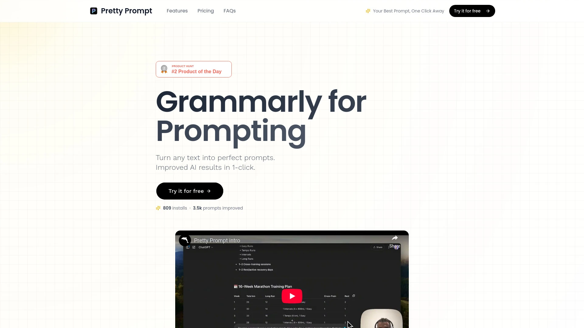 Pretty Prompt - AI Tool Ocean