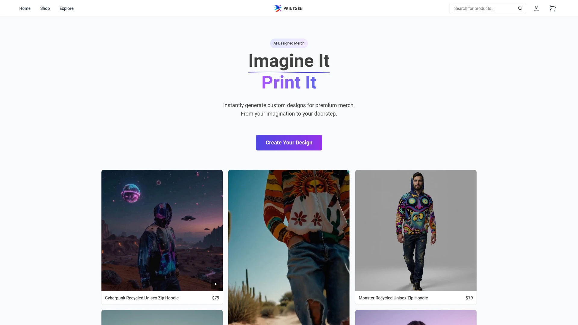 PrintGen - AI Tool Ocean