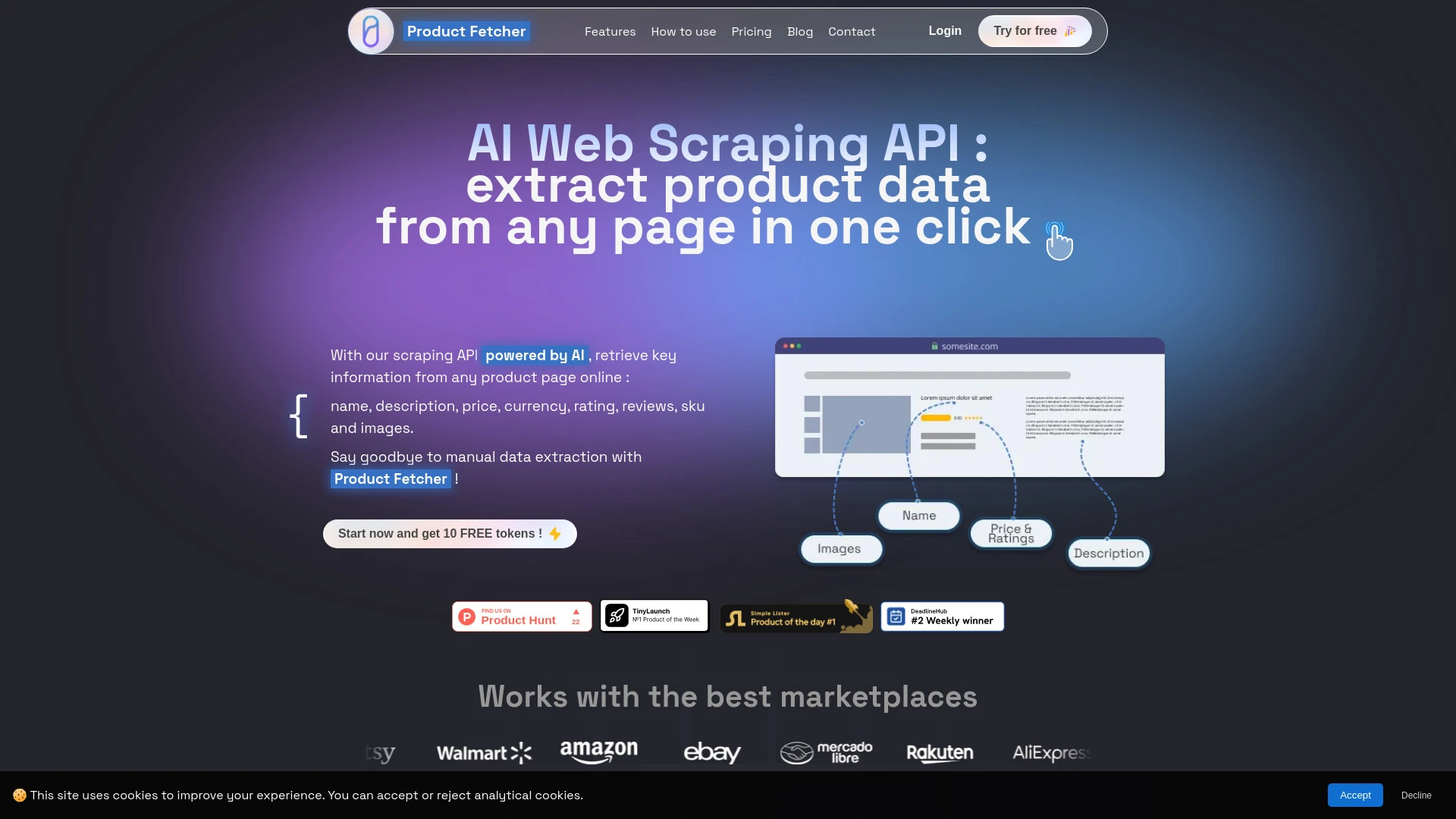 Product Fetcher - AI Tool Ocean