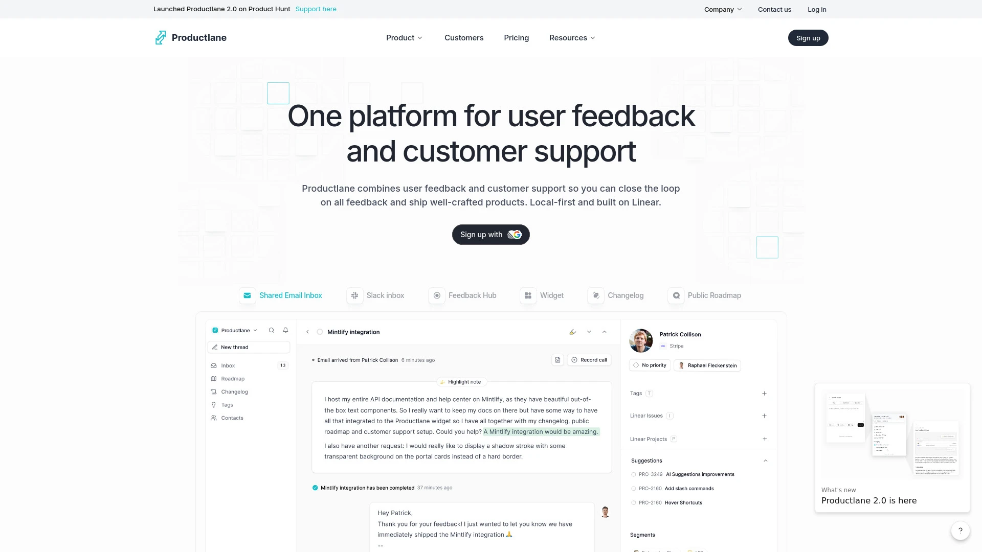 Productlane - AI Tool Ocean