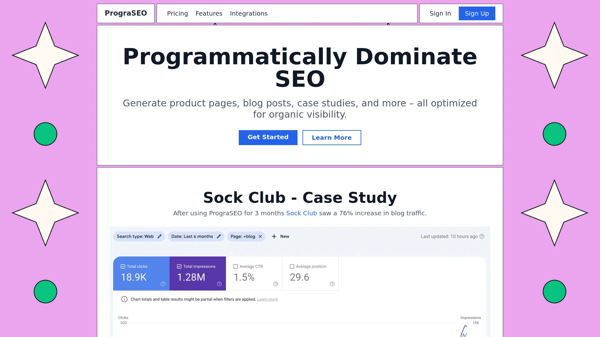 PrograSEO - AI Tool Ocean