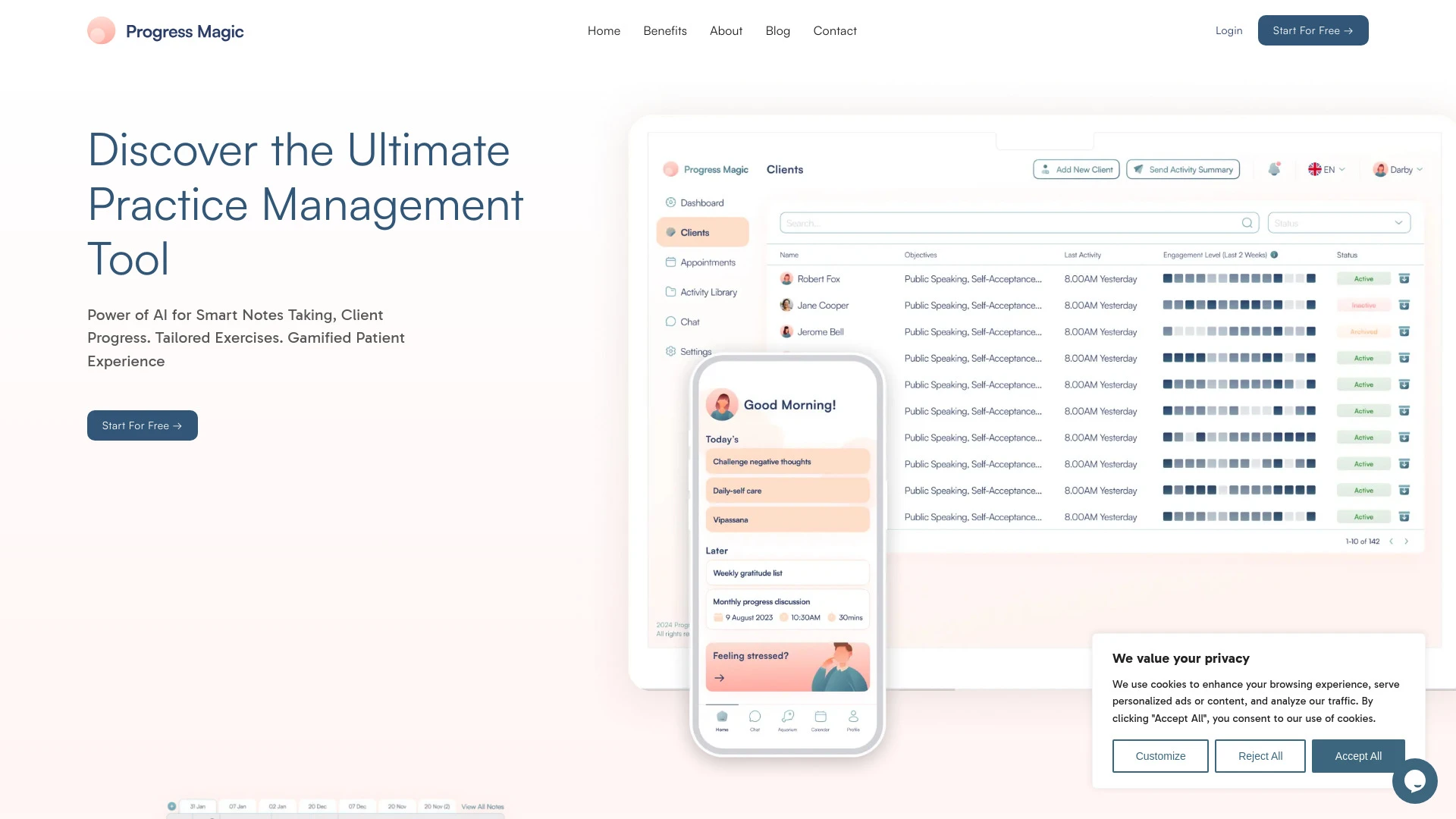 ProgressMagic - AI Tool Ocean