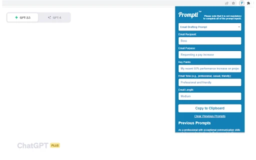 Prompti - Chrome Extension - AI Tool Ocean