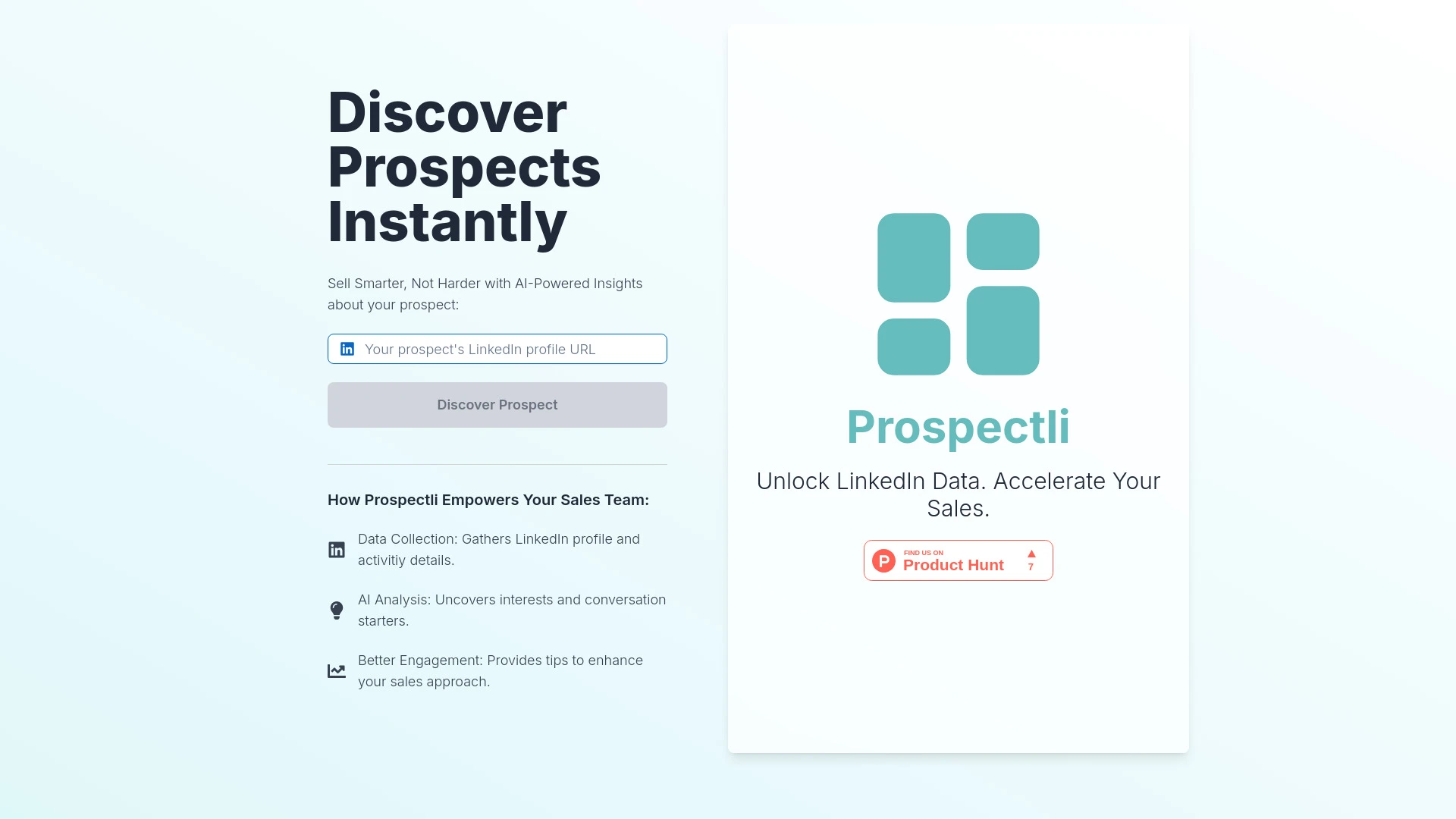Prospectli - AI Tool Ocean
