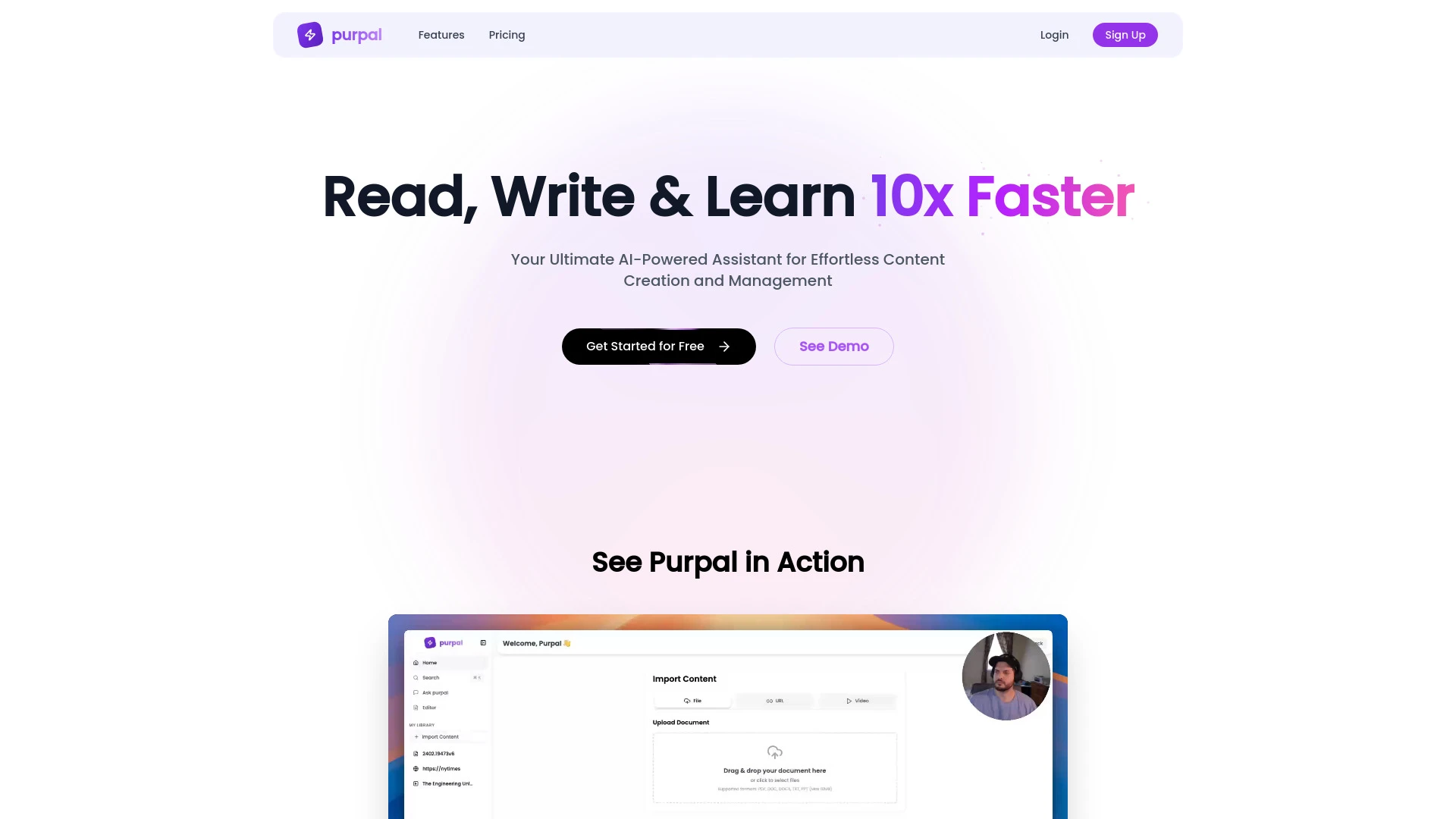 Purpal.ai - AI Tool Ocean