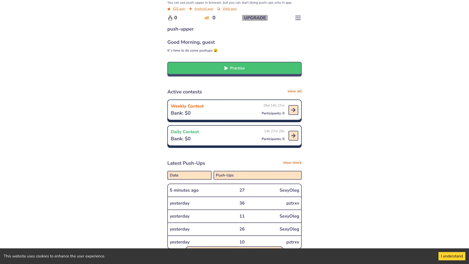 Push-upper - AI Tool Ocean