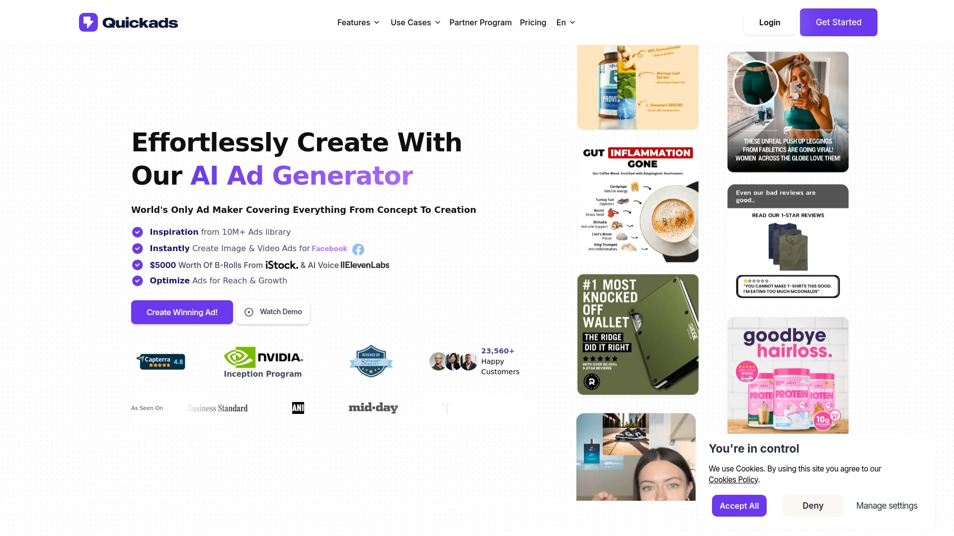 Quickads - AI Tool Ocean