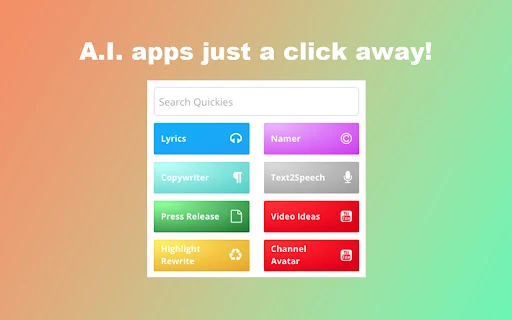 Quickie - Chrome Extension - AI Tool Ocean