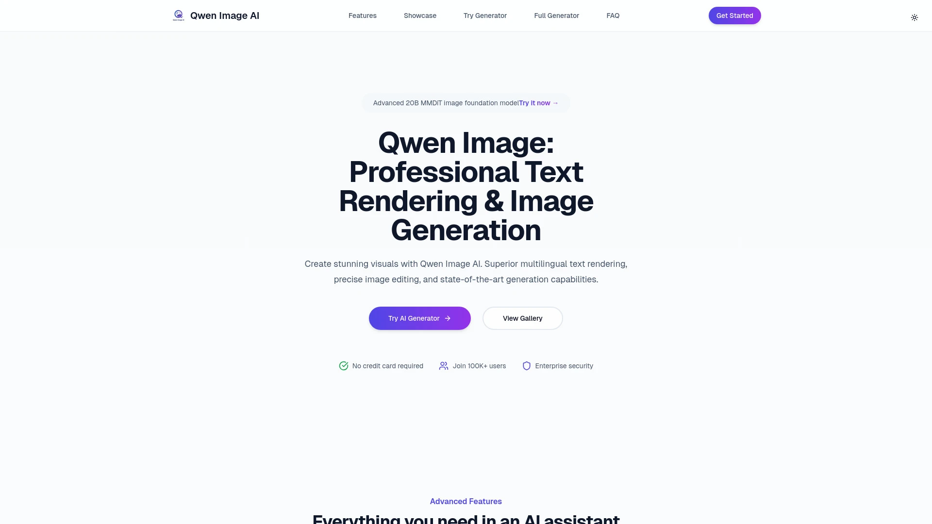 Qwen Image - AI Tool Ocean