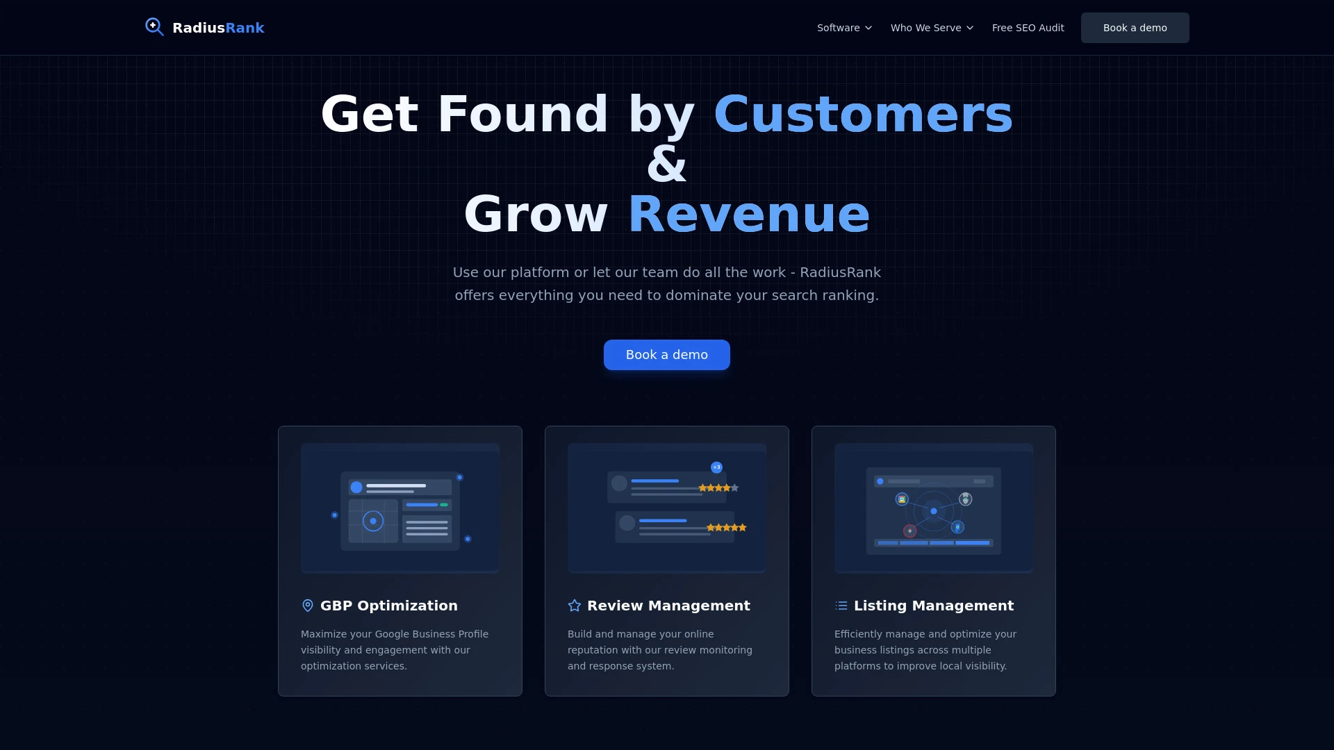 RadiusRank - AI Tool Ocean