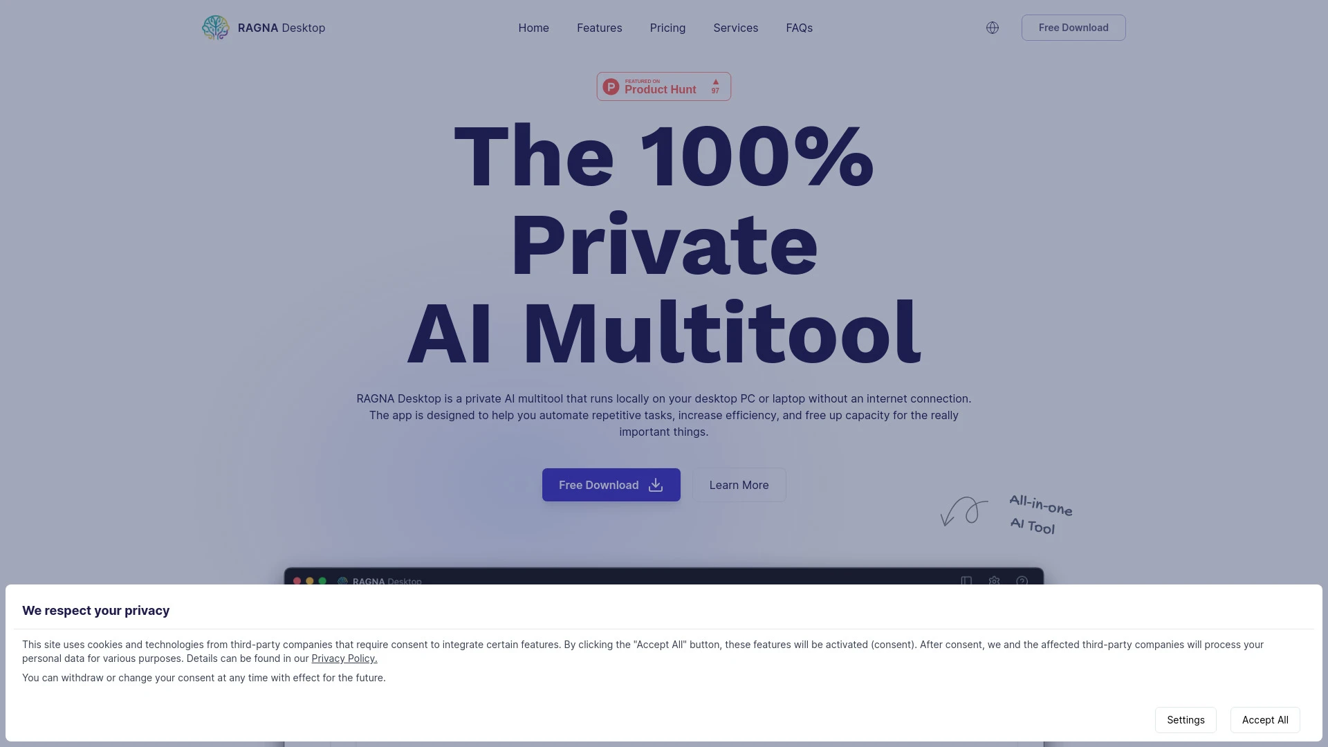 RAGNA Nano - AI Tool Ocean
