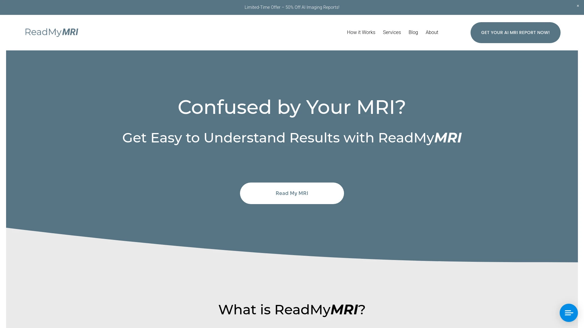 Read My MRI - AI Tool Ocean