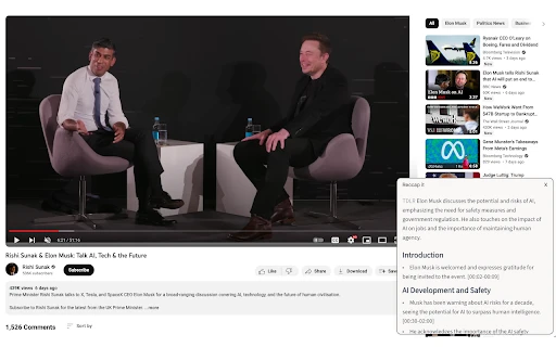 Reccap Chrome Extension - Chrome Extension - AI Tool Ocean