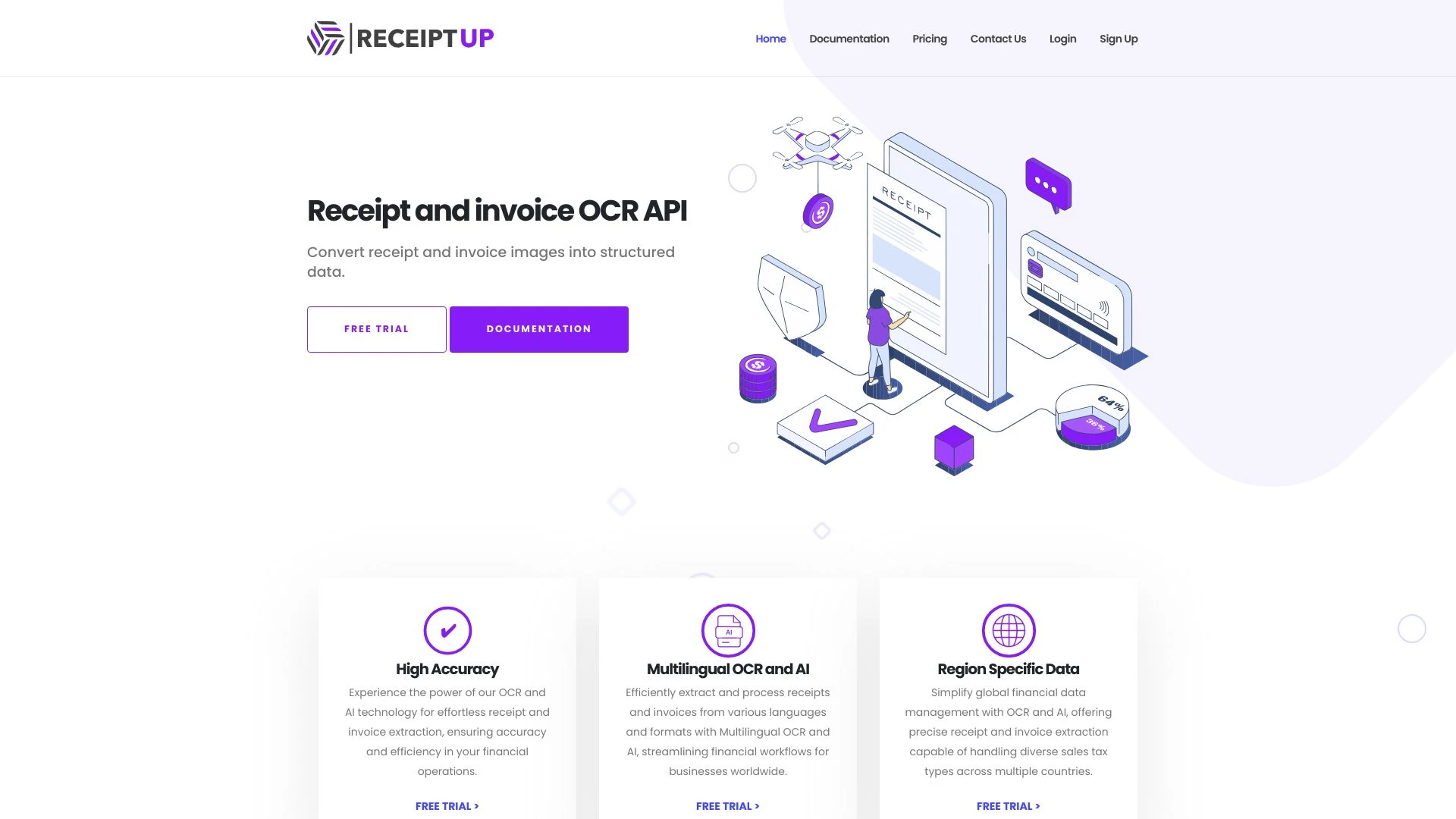 ReceiptUp - AI Tool Ocean