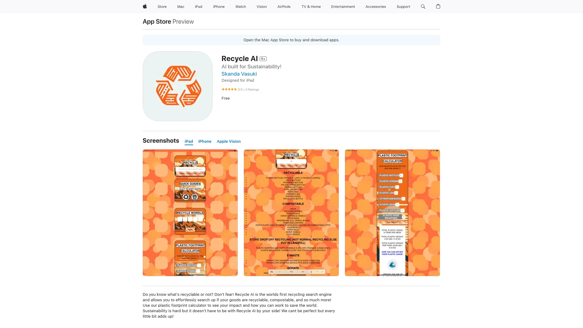 Recycle AI - AI Tool Ocean