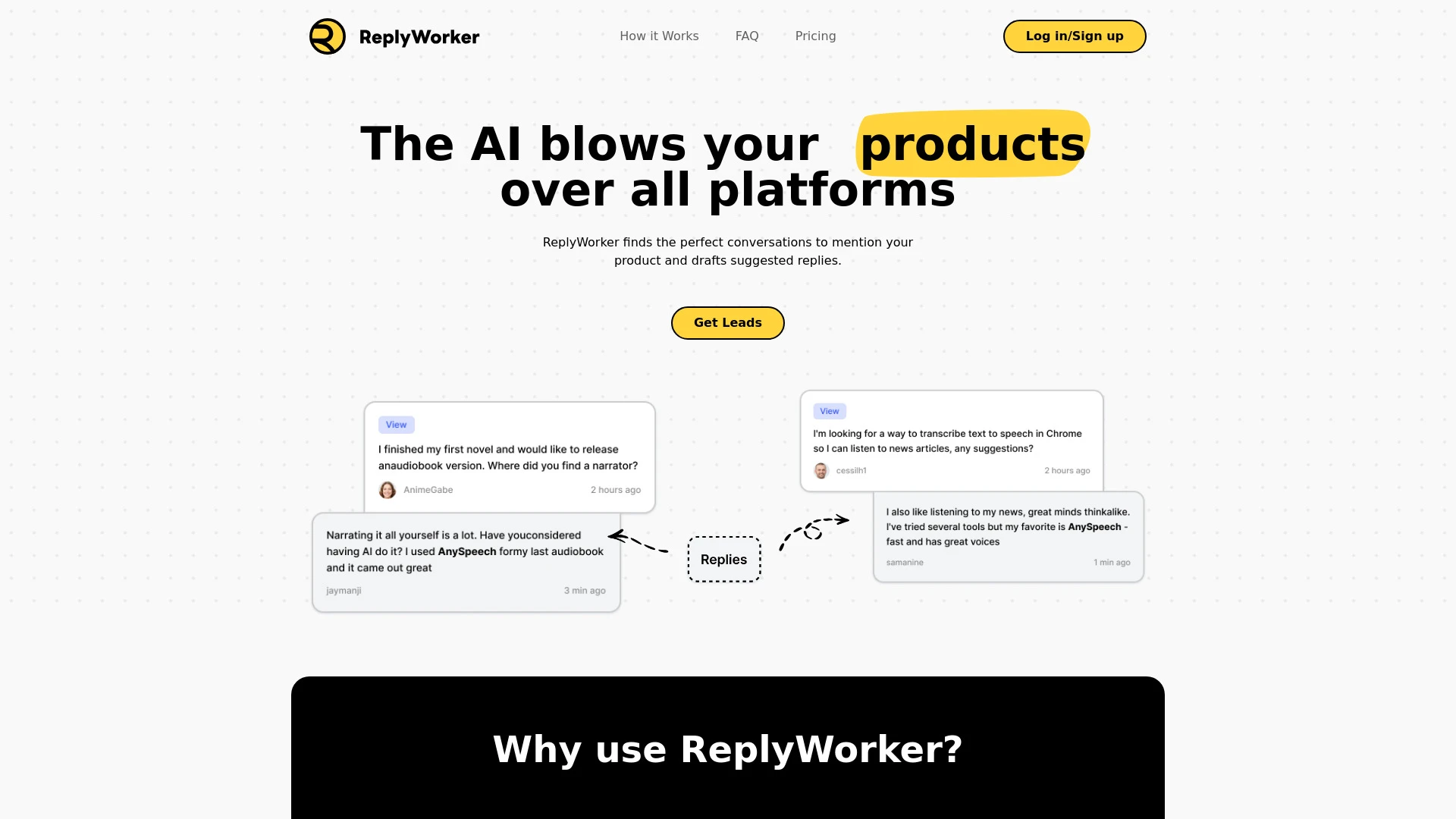 ReplyWorker - AI Tool Ocean