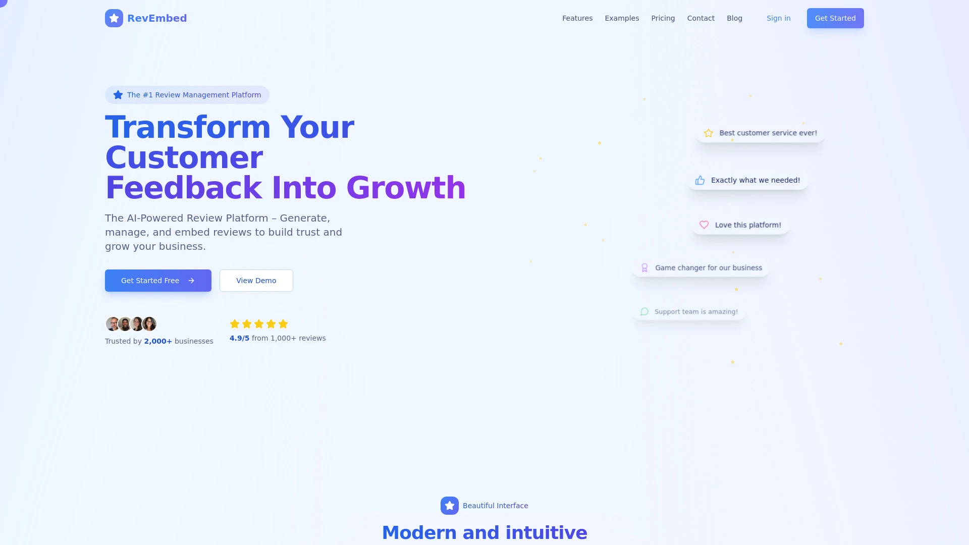 RevEmbed - AI Tool Ocean