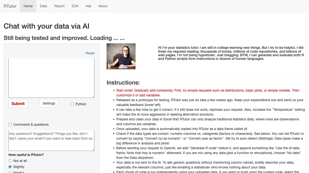 RTutor - AI Tool Ocean