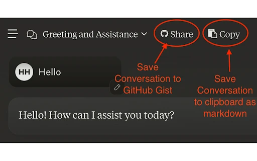 Save Anthropic Claude messages to GitHub Gists - Chrome Extension - AI Tool Ocean