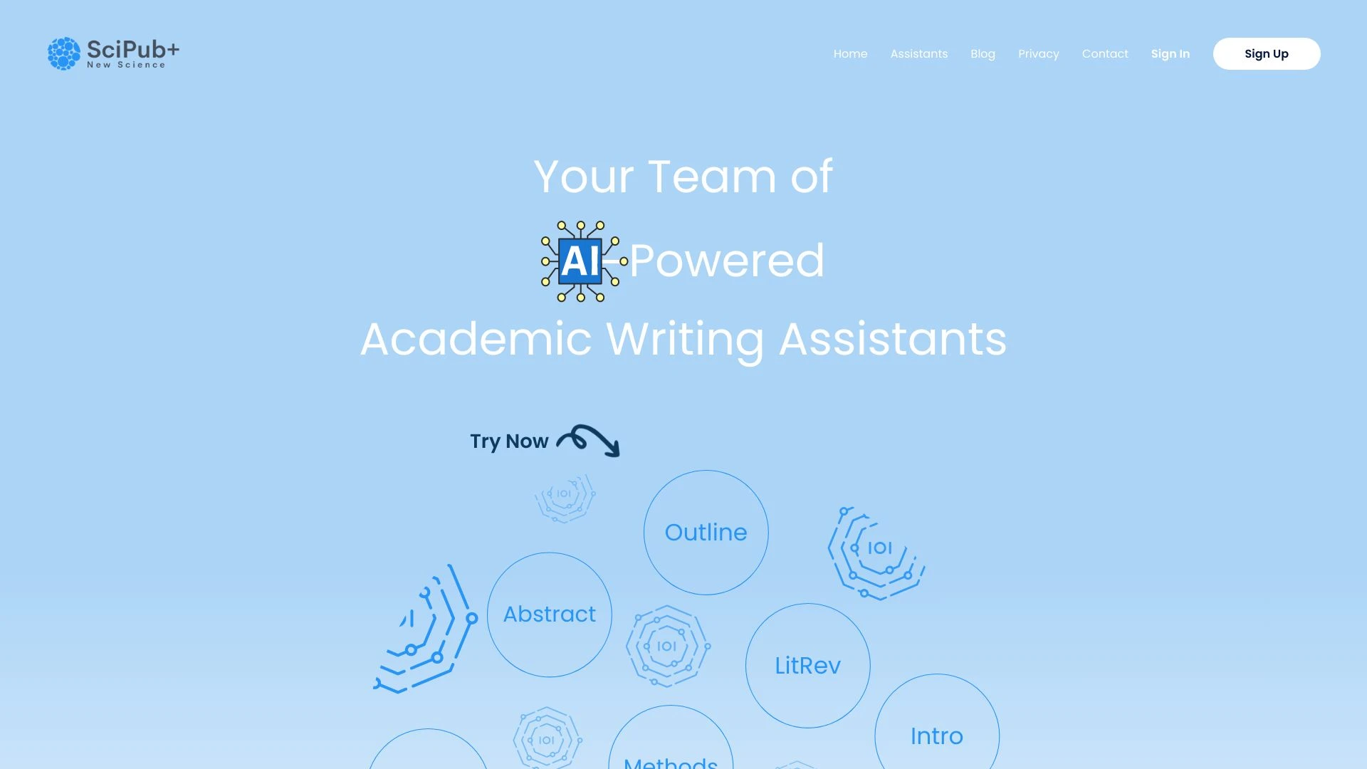 SciPub+ - AI Tool Ocean