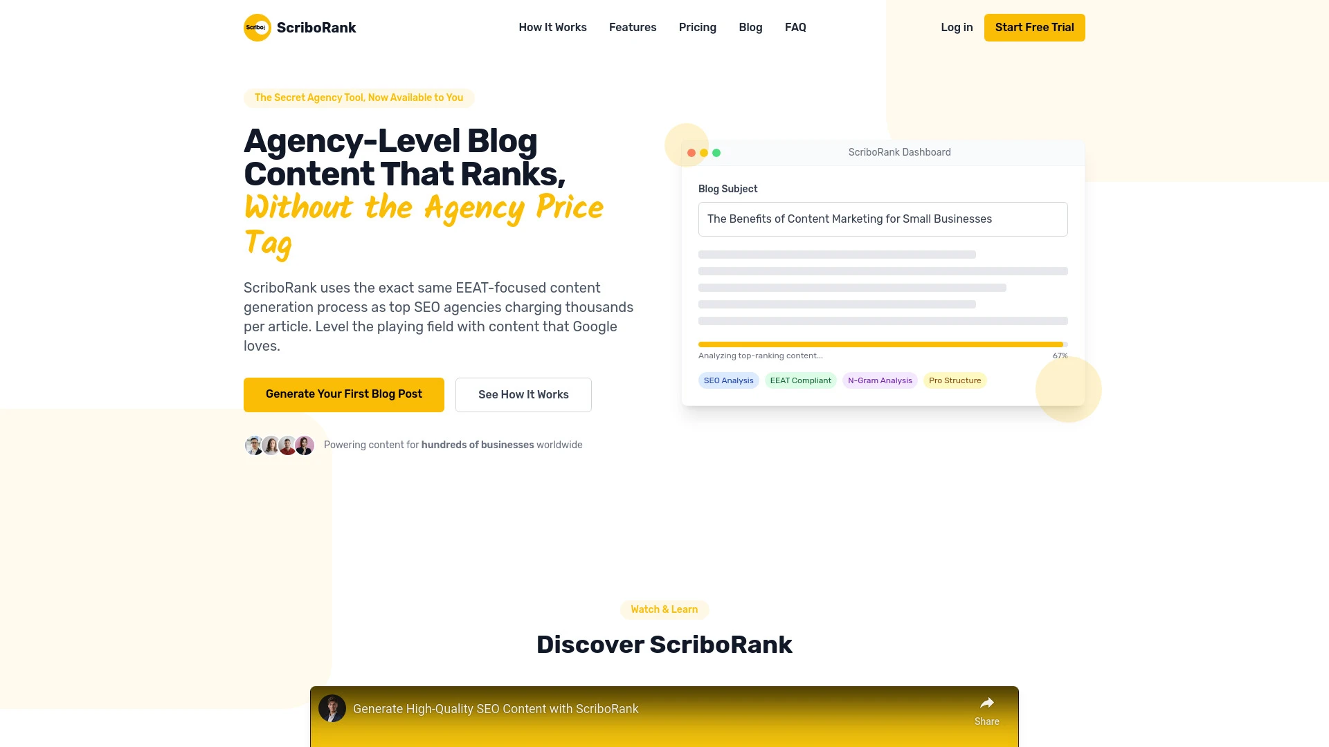 ScriboRank - AI Tool Ocean