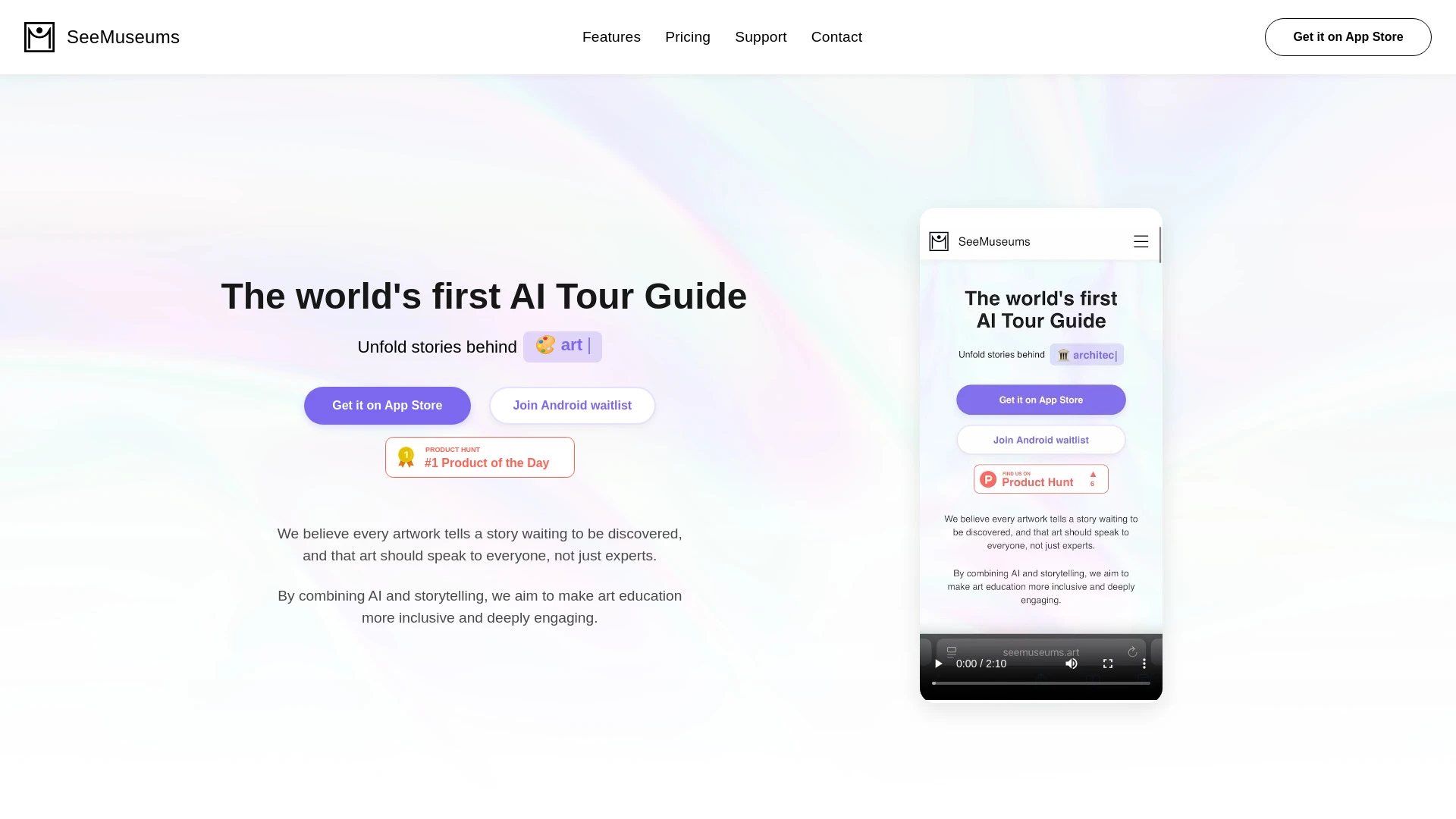 SeeMuseums - AI Tool Ocean