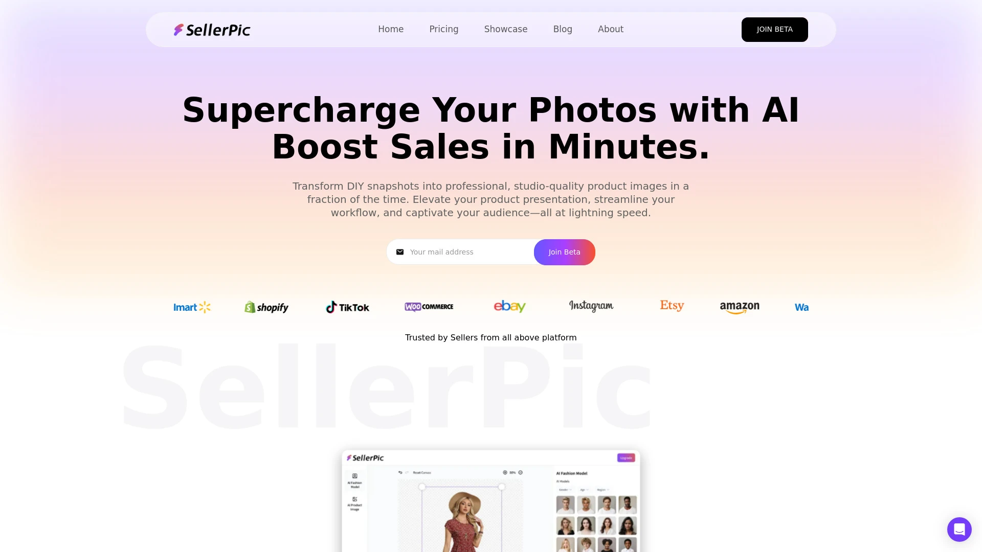 SellerPic - AI Tool Ocean