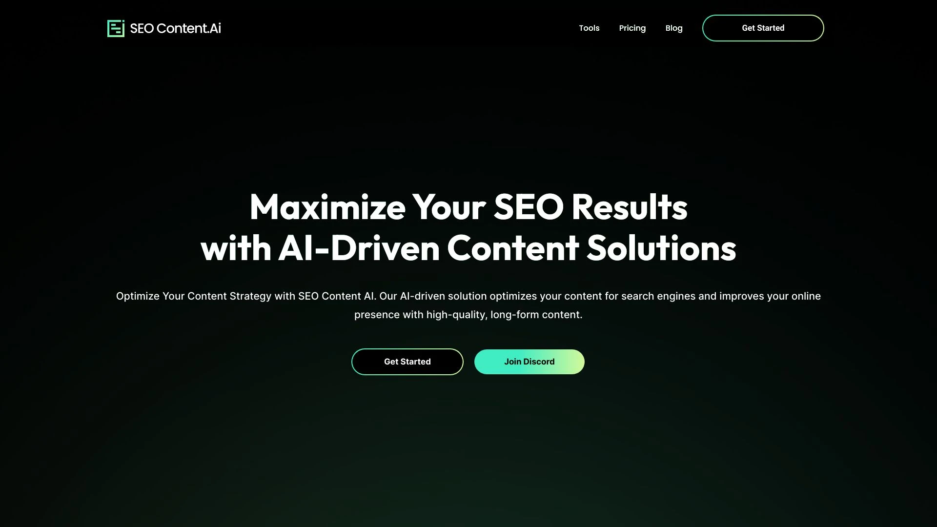 SEO Content AI - AI Tool Ocean