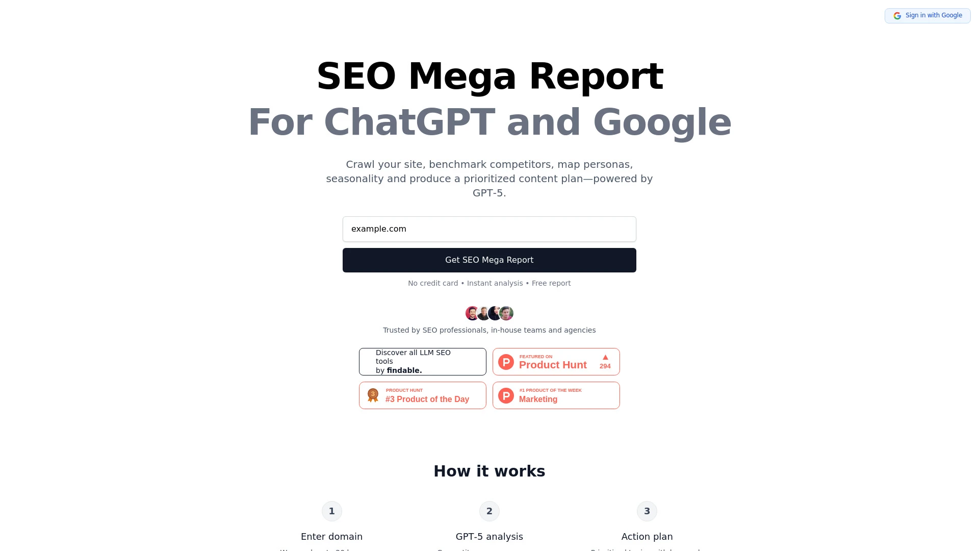 SEO Mega Report - AI Tool Ocean