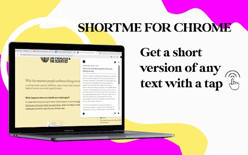 ShortMe Extension - Chrome Extension - AI Tool Ocean