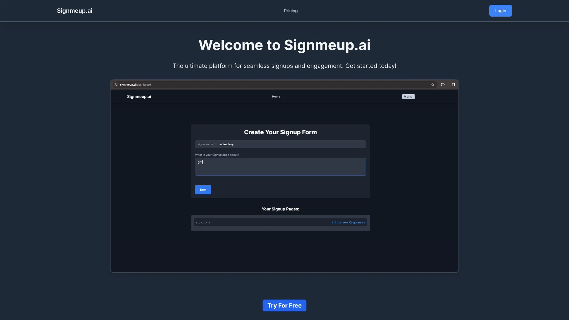 Signmeup.ai - AI Tool Ocean
