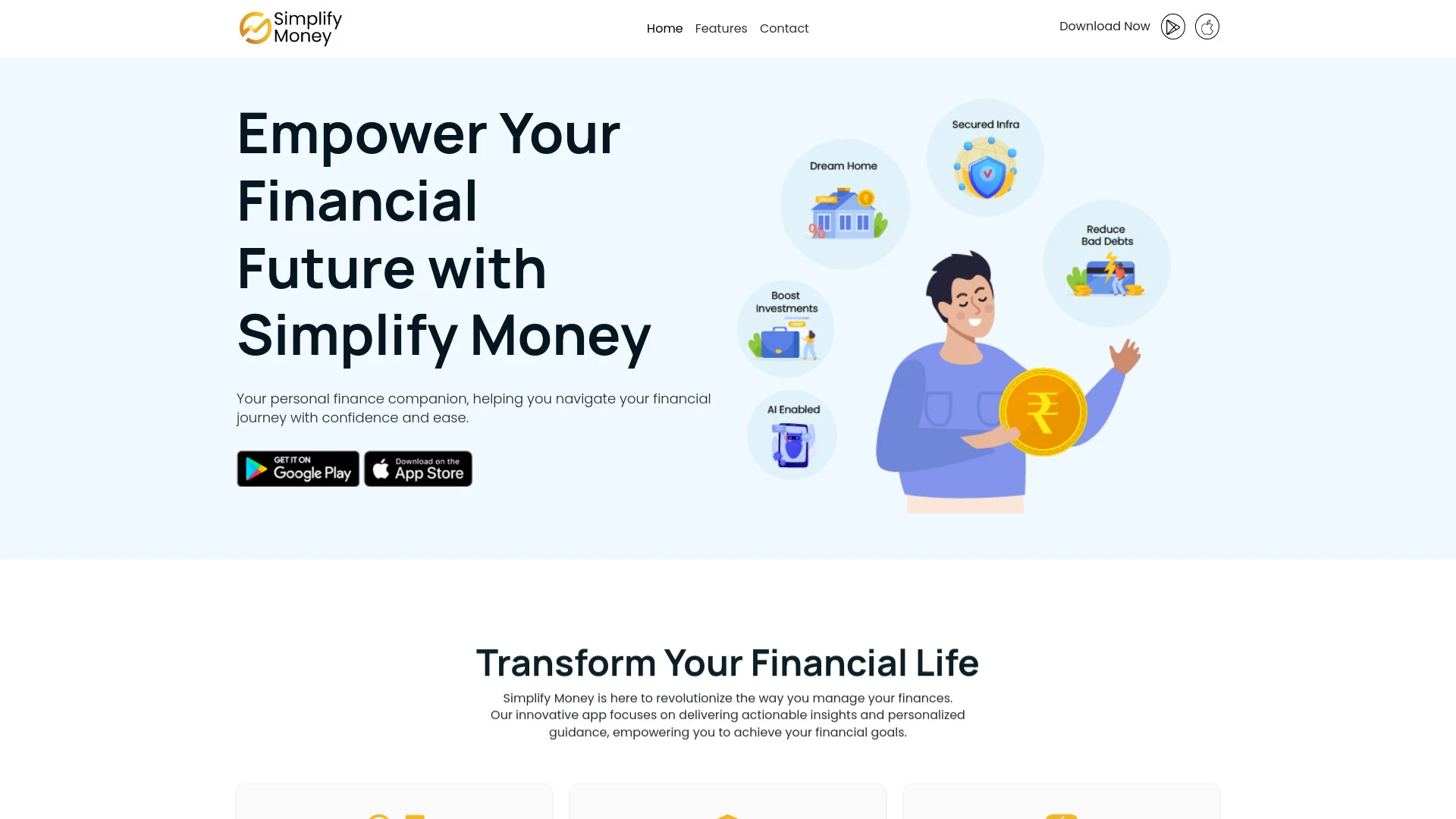 Simplify Money App - AI Tool Ocean