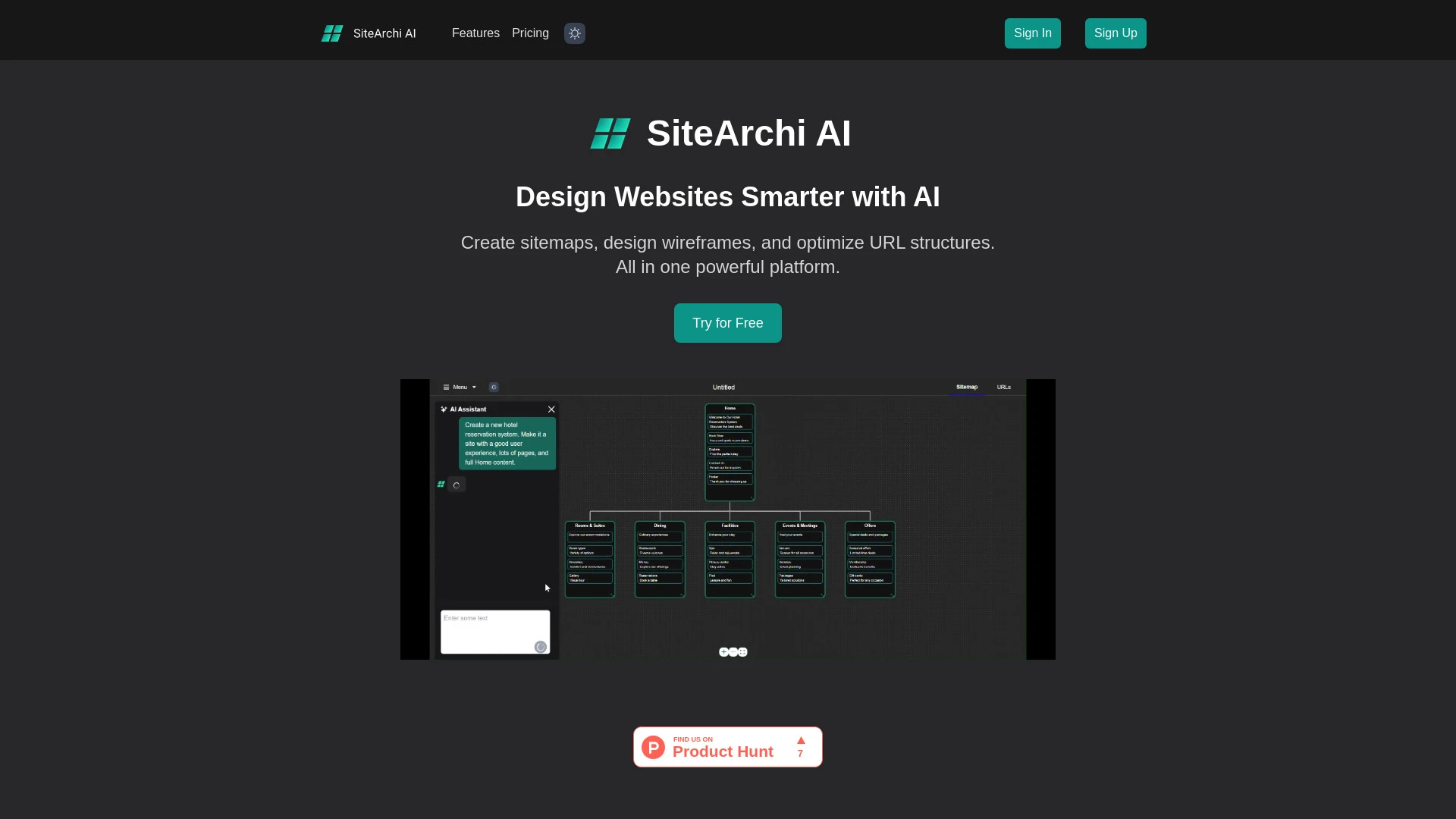 SiteArchi AI - AI Tool Ocean