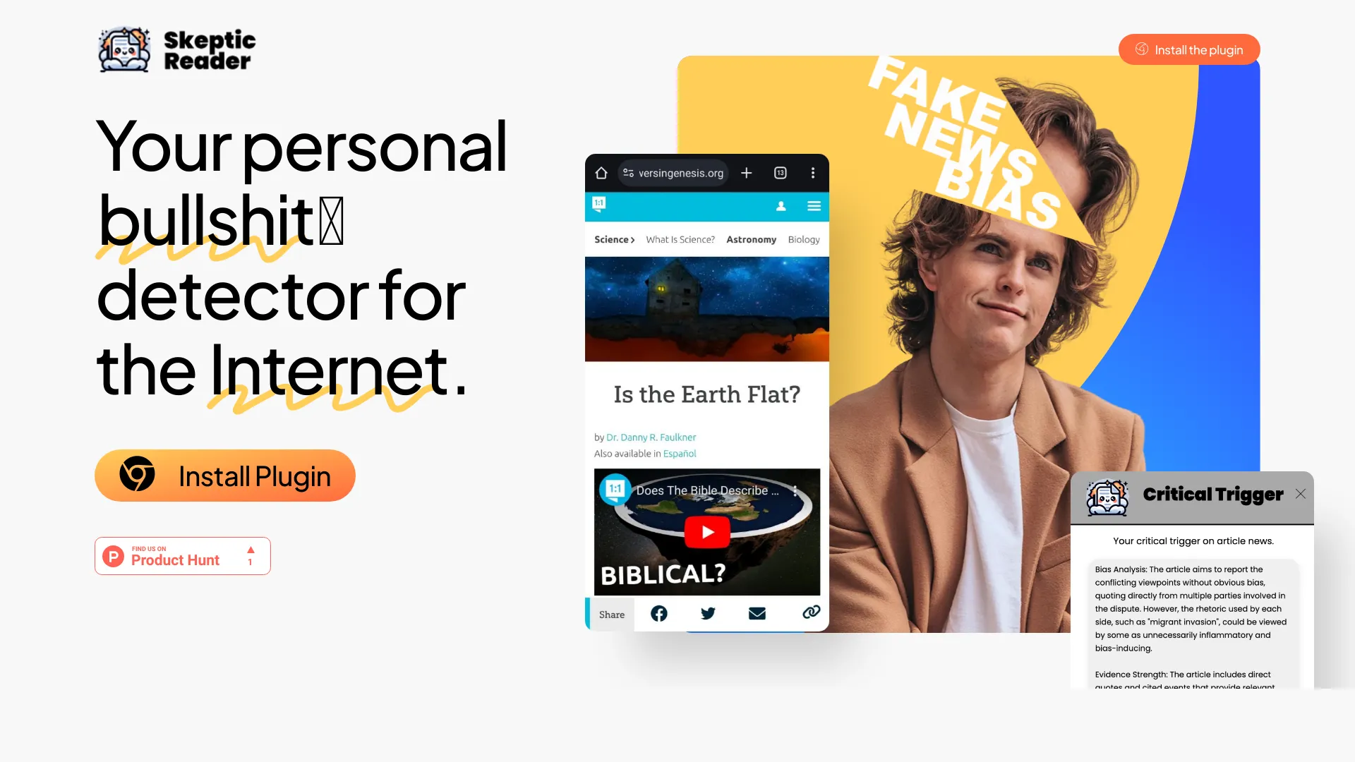 Skeptic Reader - AI Tool Ocean